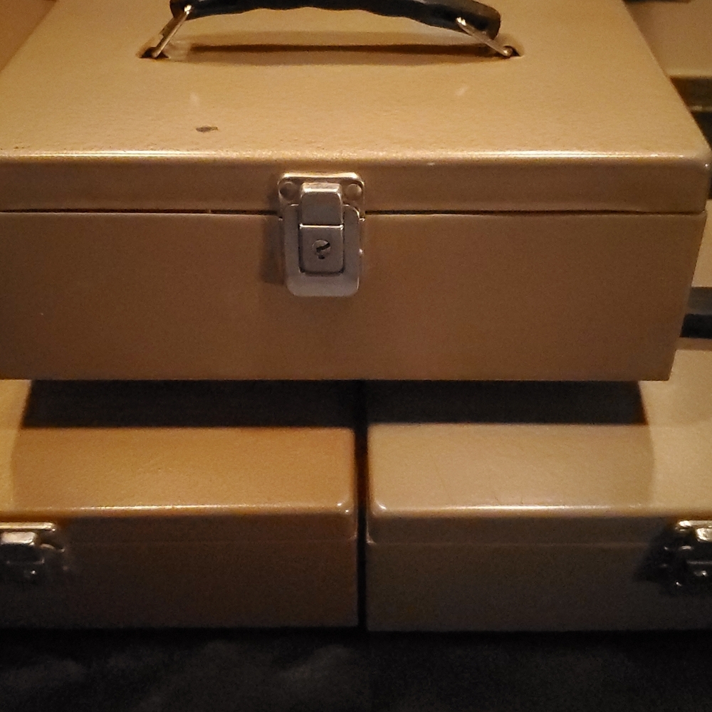 Vintage Rockaway Assorted Cash Boxes